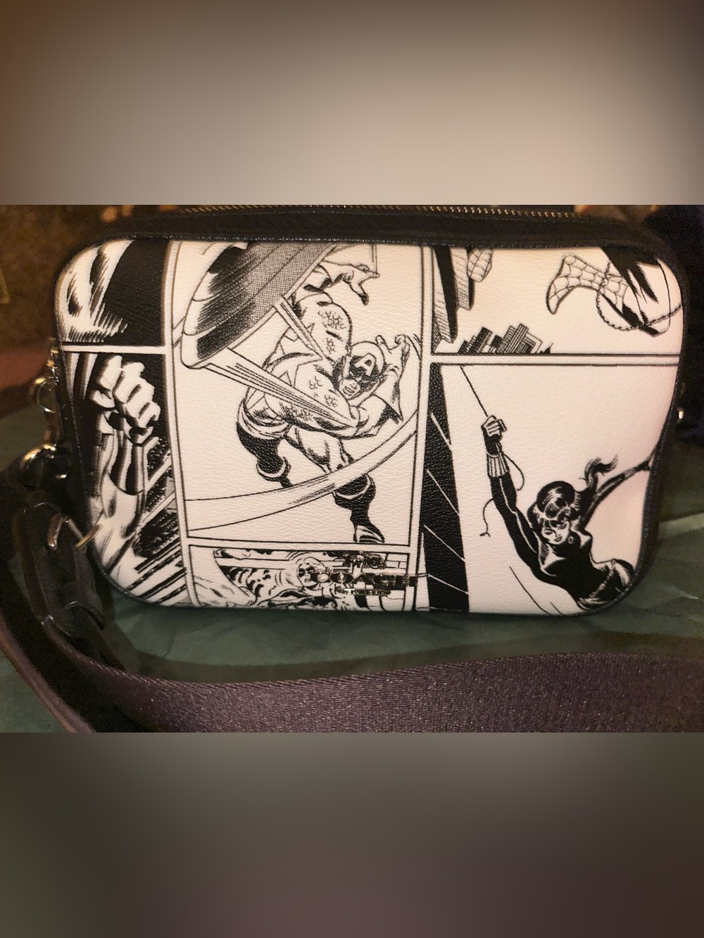 Coach x Marvel Jes Crossbody with Comic Book Print
